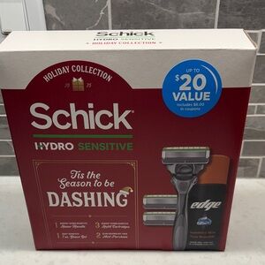 New men’s Schick hydro sensitive shave kit